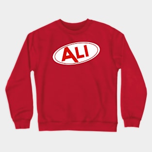 Muhammad Ali Red Kat Crewneck Sweatshirt